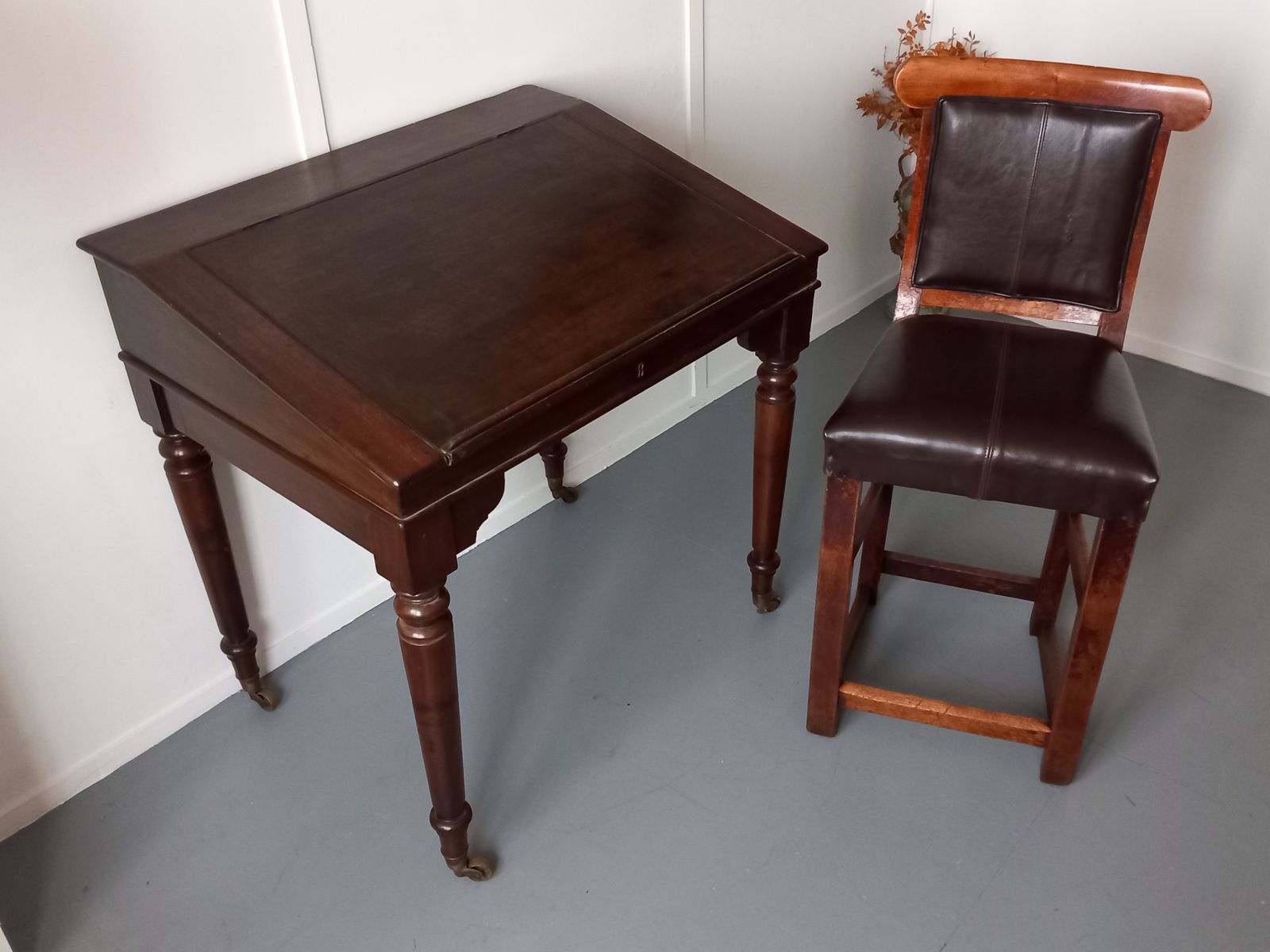 Mahogany Clarks Desk, 19th Century