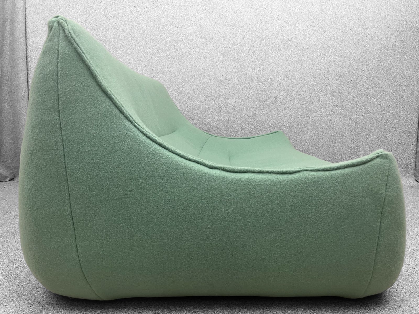 Vintage Sake Two Seater Modular Mint Colour Sofa By Ligne Roset photo vintage