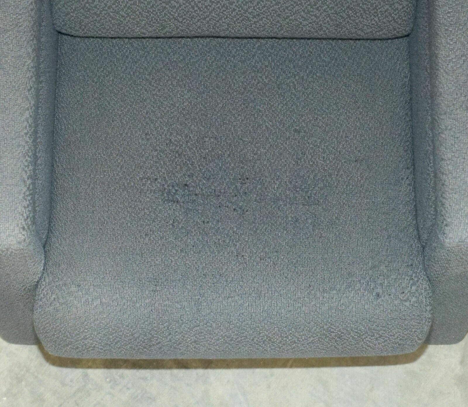 Furniture Original Pair Of 1988 Trix And Robert Haussmann For Knoll Mirrored Armchairs photo