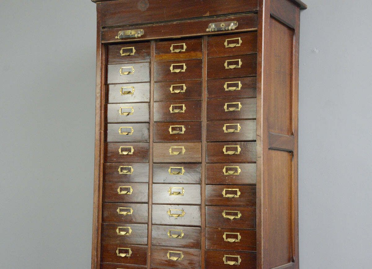Early 20th Century Mahogany Solicitors Drawers photo buy