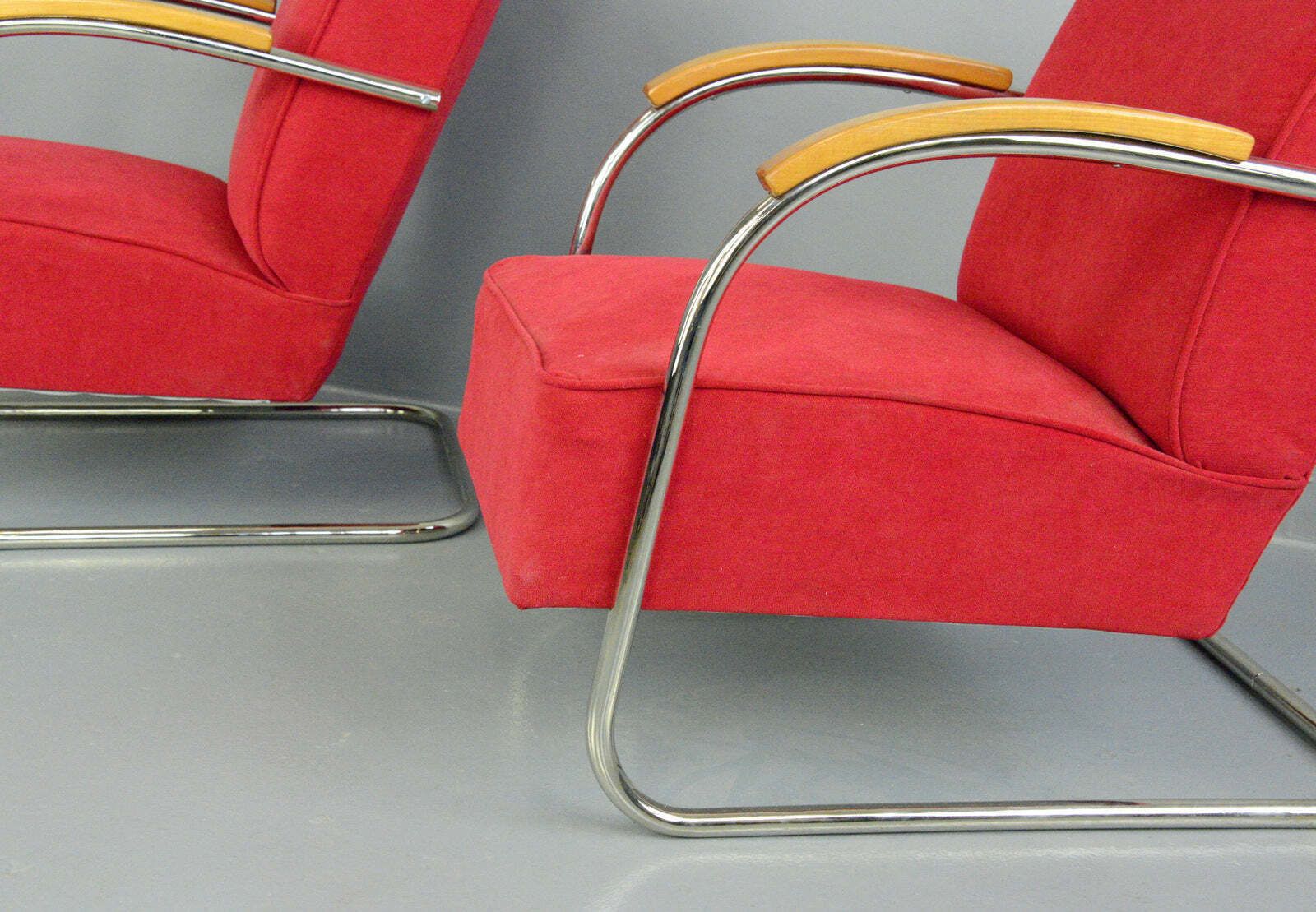 Bauhaus Armchair By Mucke Melder Circa 1930s photo for sale