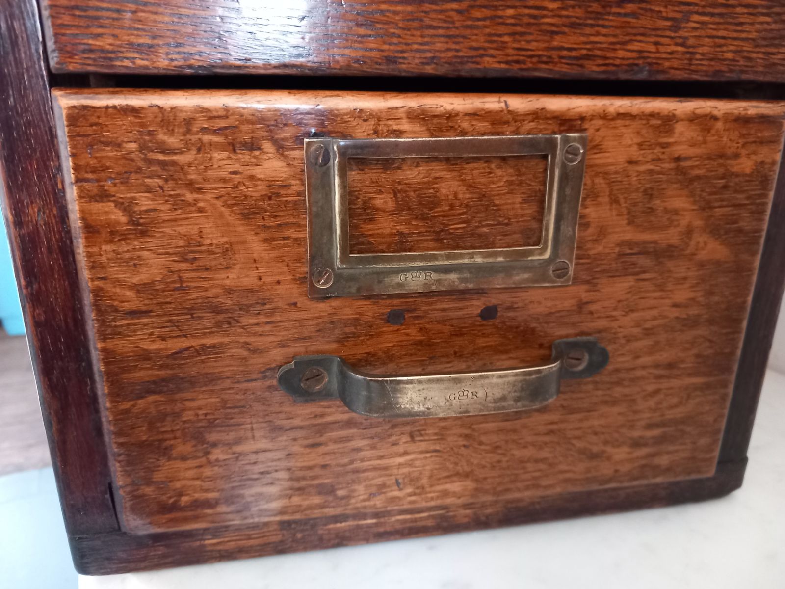 An Oak 3 Drawer Chest, Early 20th Century photo Furniture