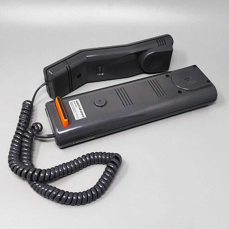 photo furniture 1980s Gorgeous Swatch Twin Phone "Deco" With The Original Box. Memphis Style