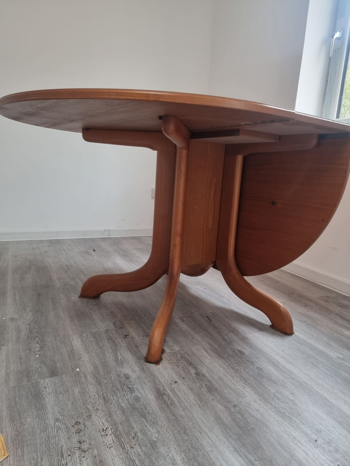 Morris Of Glasgow Mid Century Modern Dining Table With 6 Chairs photo Furniture