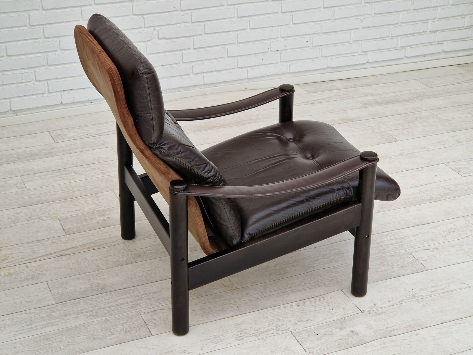 1970s, Danish Design By Ebbe Gehl & Søren Nissen, Lounge Armchair, Original Good Condition. photo buy