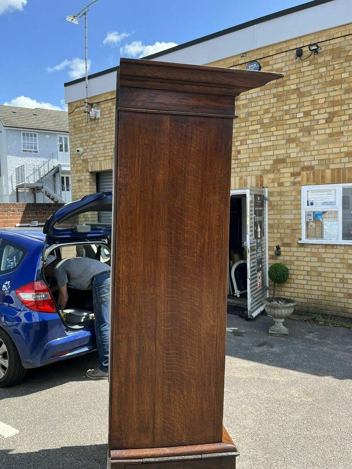 Georgian Oak Dresser, Amazing Colour, Loads Of Storage. photo vinterior