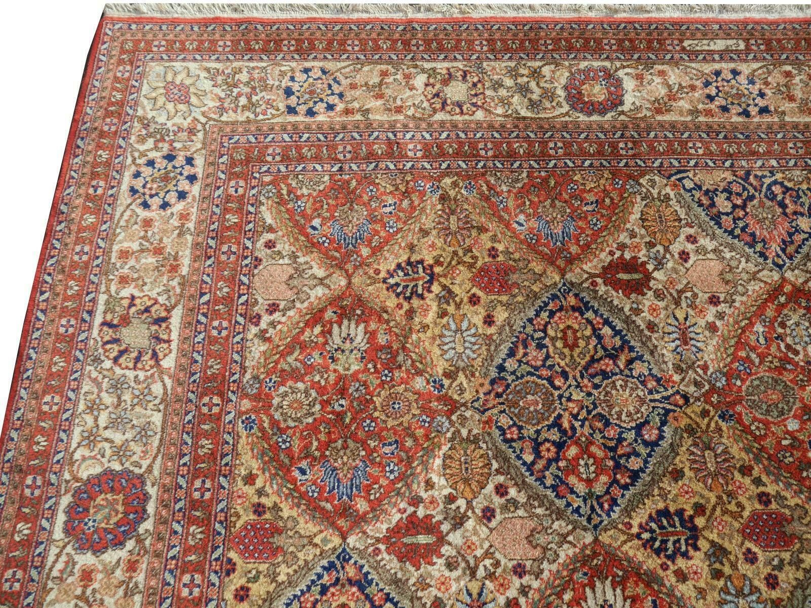 Textiles Kerman Style European Hand Knotted Rug 13 X 10 Ft Djoharian Collection photo