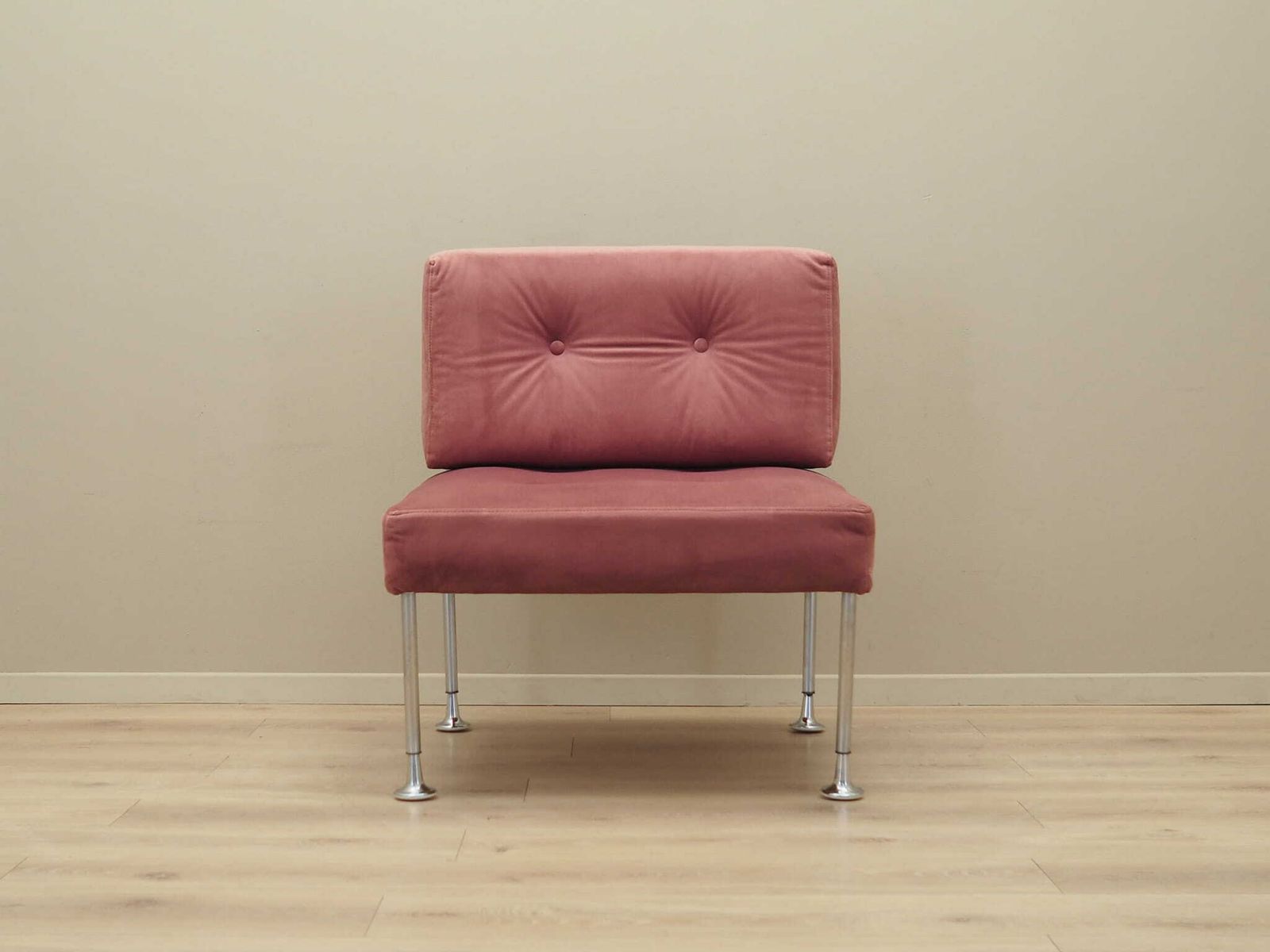 Pink Armchair, Danish Design, 1960s, Designer: Poul Cadovius, Manufacturer: France & Søn photo for sale