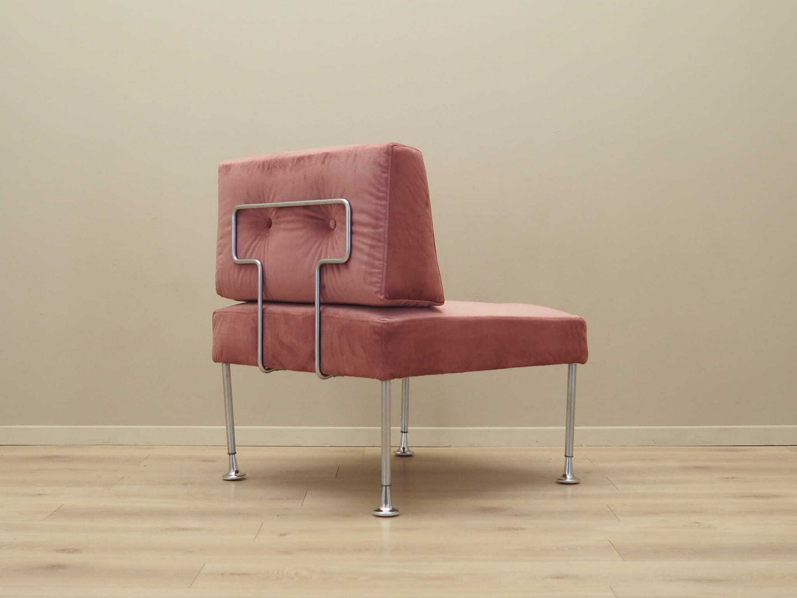 Roze Fauteuil, Deens Design, Jaren 1960, Ontwerper: Poul Cadovius, Fabrikant: France & Søn photo vintage
