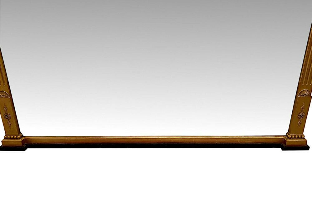 A Fabulous Edwardian Hall Or Overmantle Mirror After Adams photo for sale