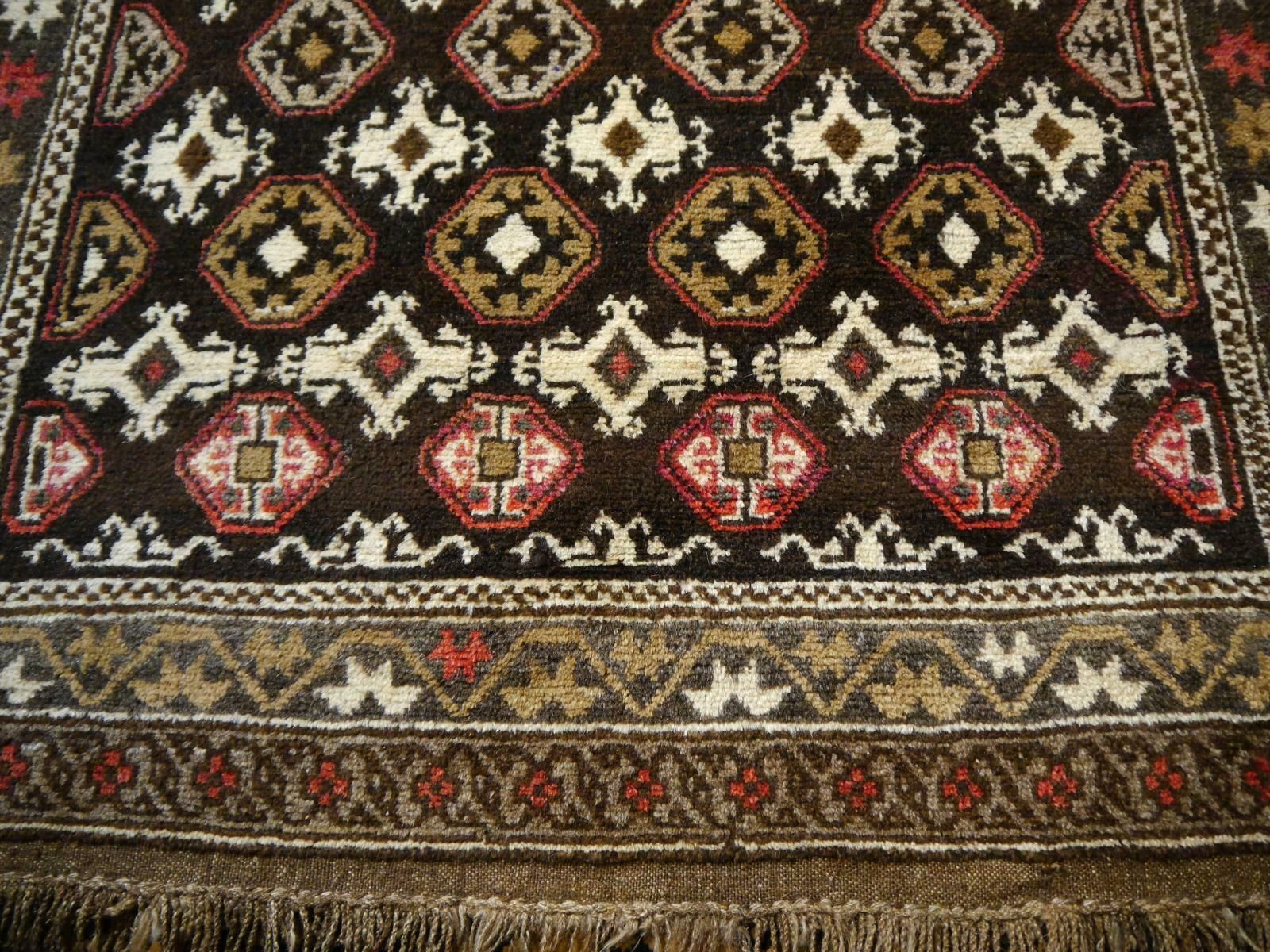 Karabagh Rug Hand Knotted In Azerbeijan, Midcentury photo 1976.0