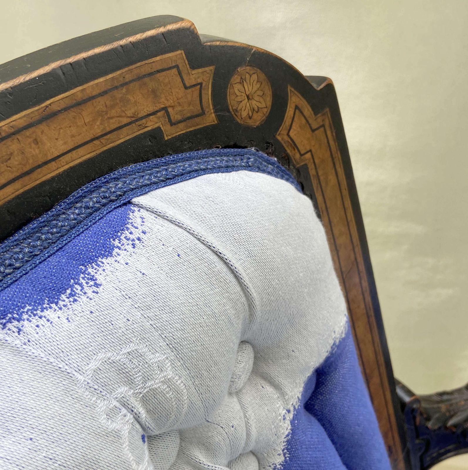 photo buy Antique Armchair Attributed To Horrix With Victor & Rolf Upholstery