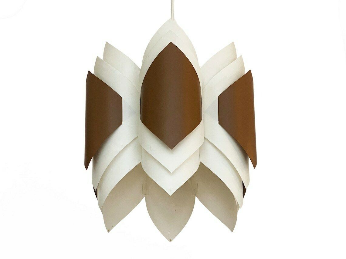 Plastic Sheet Pendant Light "Ballett" By Lars Schiøler For Hoyrup Lighting. Denmark 1970s photo for sale