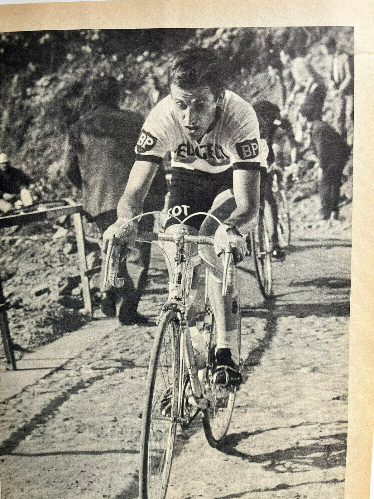 Tom Simpson / Peugeot Original Vintage Cycling Prints photo vinterior