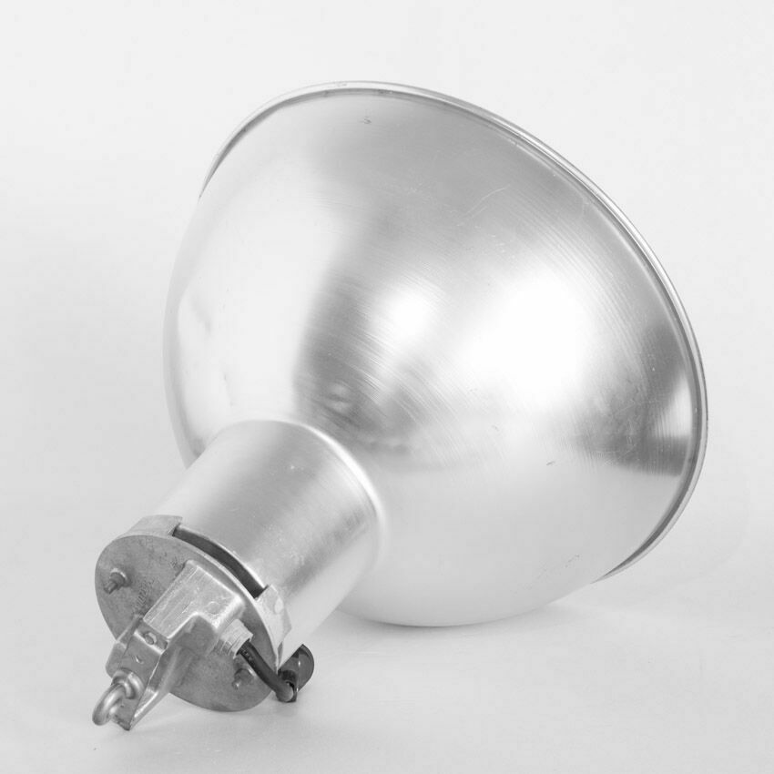 Vintage Industrial Aluminum Ceiling Lamp Mazda (Philips) Holland 1980 photo 124.0