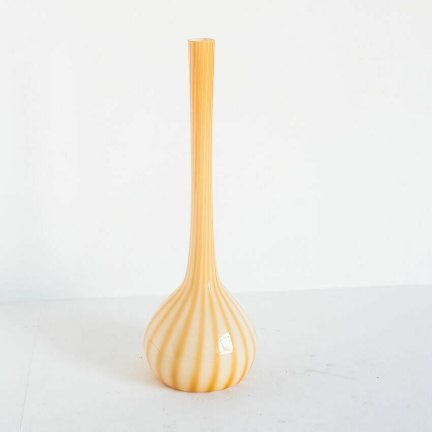 Vintage Blown Glass Vase   France, 1960s photo vinterior