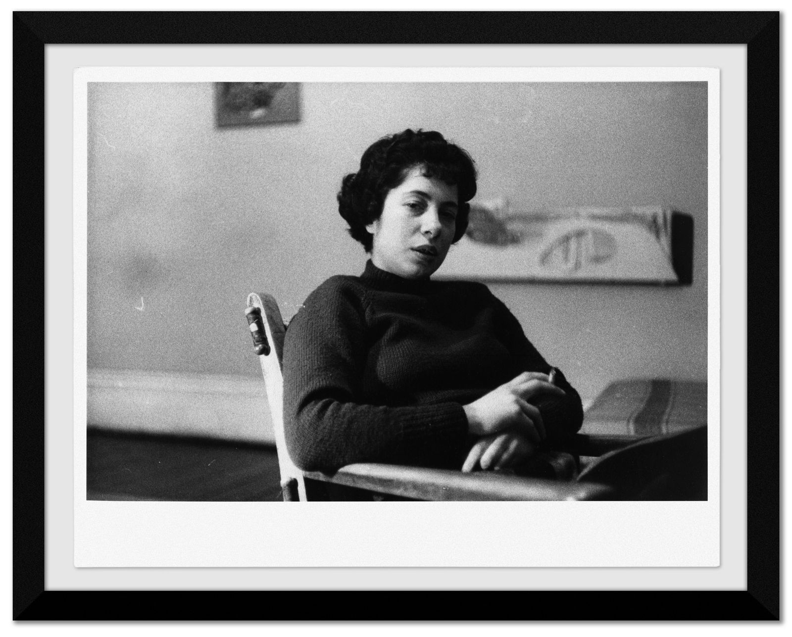 Val Rylands, “Yvette Smoking #2”, 1957, Original Hand Printed Photograph