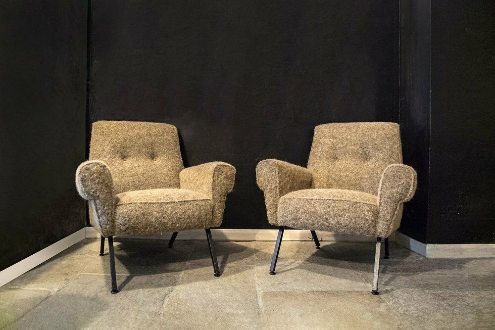 Armchairs, Italy, 1960s, Set Of 2