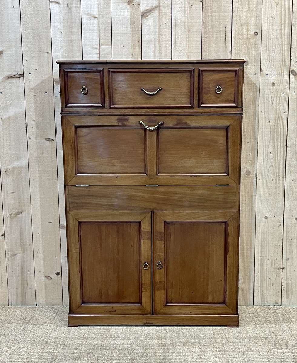 photo vinterior 1930s Mahogany Boat Cabin Furniture