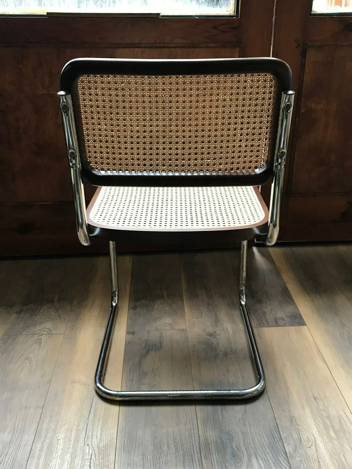 Mid Century Modern Italian Marcel Breuer B32 Cesca Chair, 70s photo buy