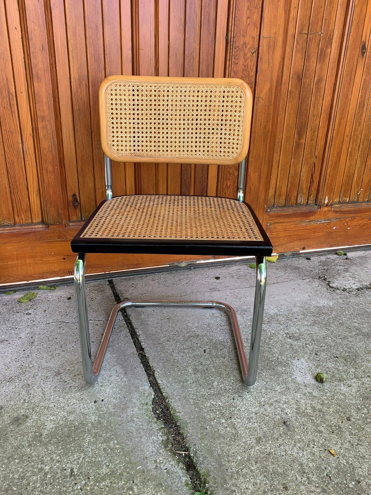 1 Of 4 Mid Century Modern Italian Marcel Breuer B32 Cesca Chair, 70s photo for sale