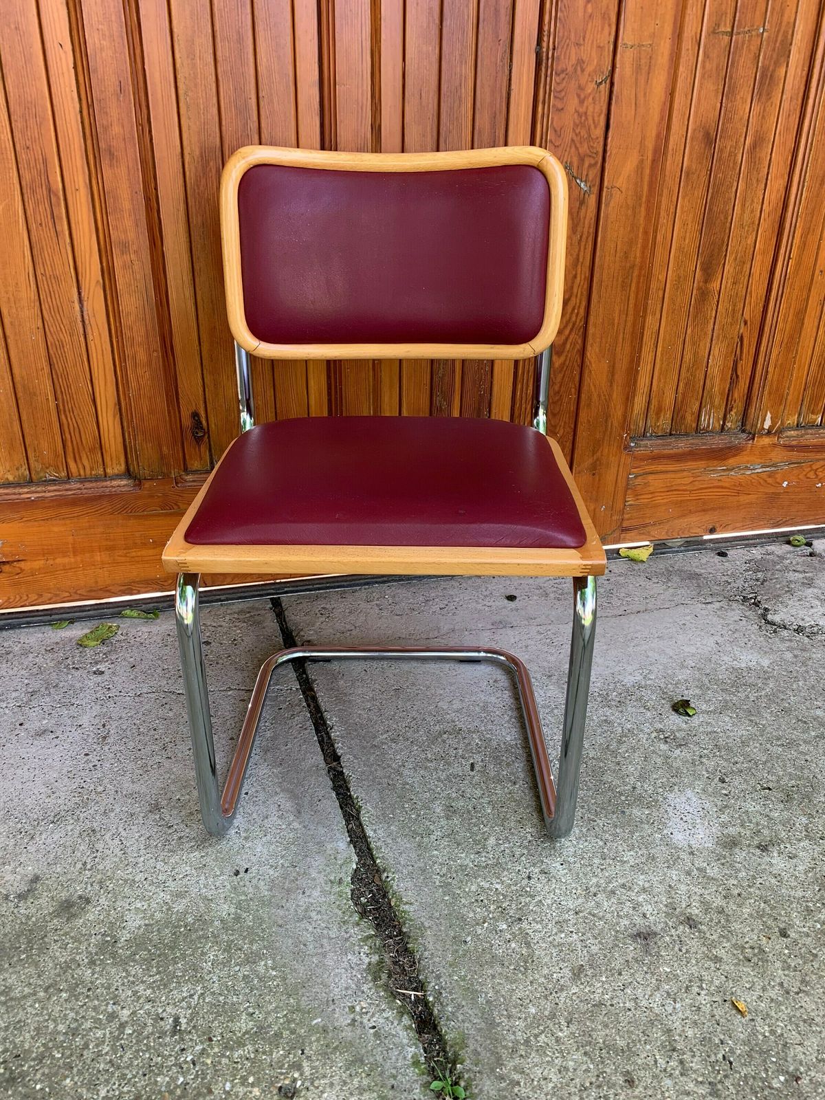 1 Of 4 Mid Century Modern Italian Marcel Breuer B32 Cesca Chair, 70s photo for sale