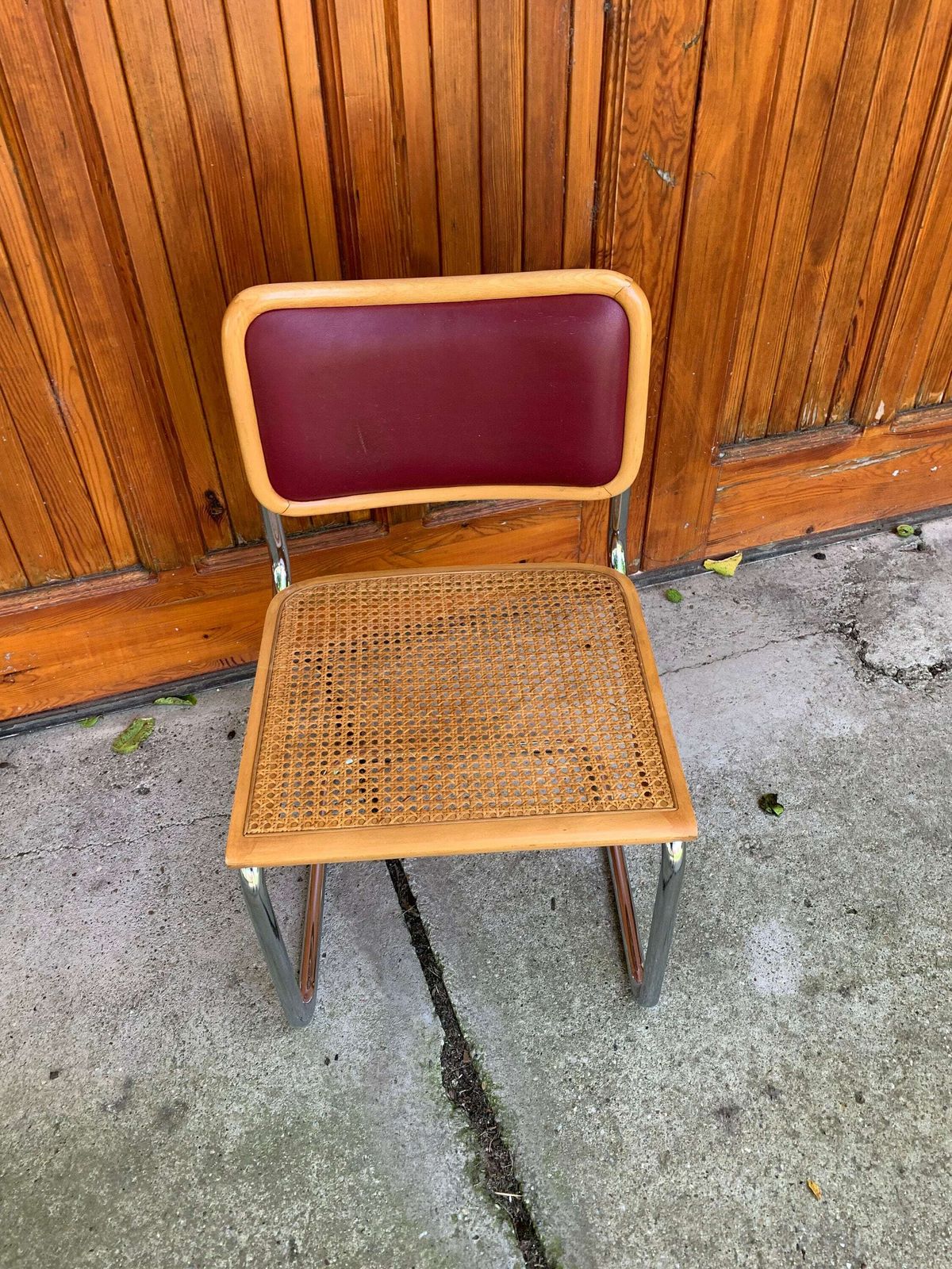 1 Of 4 Mid Century Modern Italian Marcel Breuer B32 Cesca Chair, 70s photo vinterior