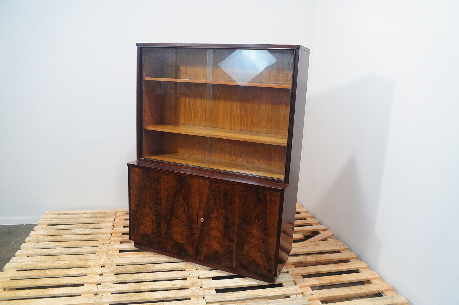 Midcentury Bookcase By Setona, 1950´S, Czechoslovakia photo for sale