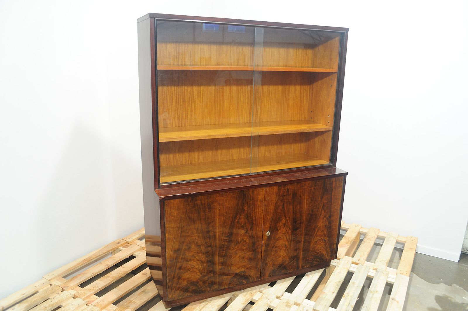 photo buy Midcentury Bookcase By Setona, 1950´S, Czechoslovakia