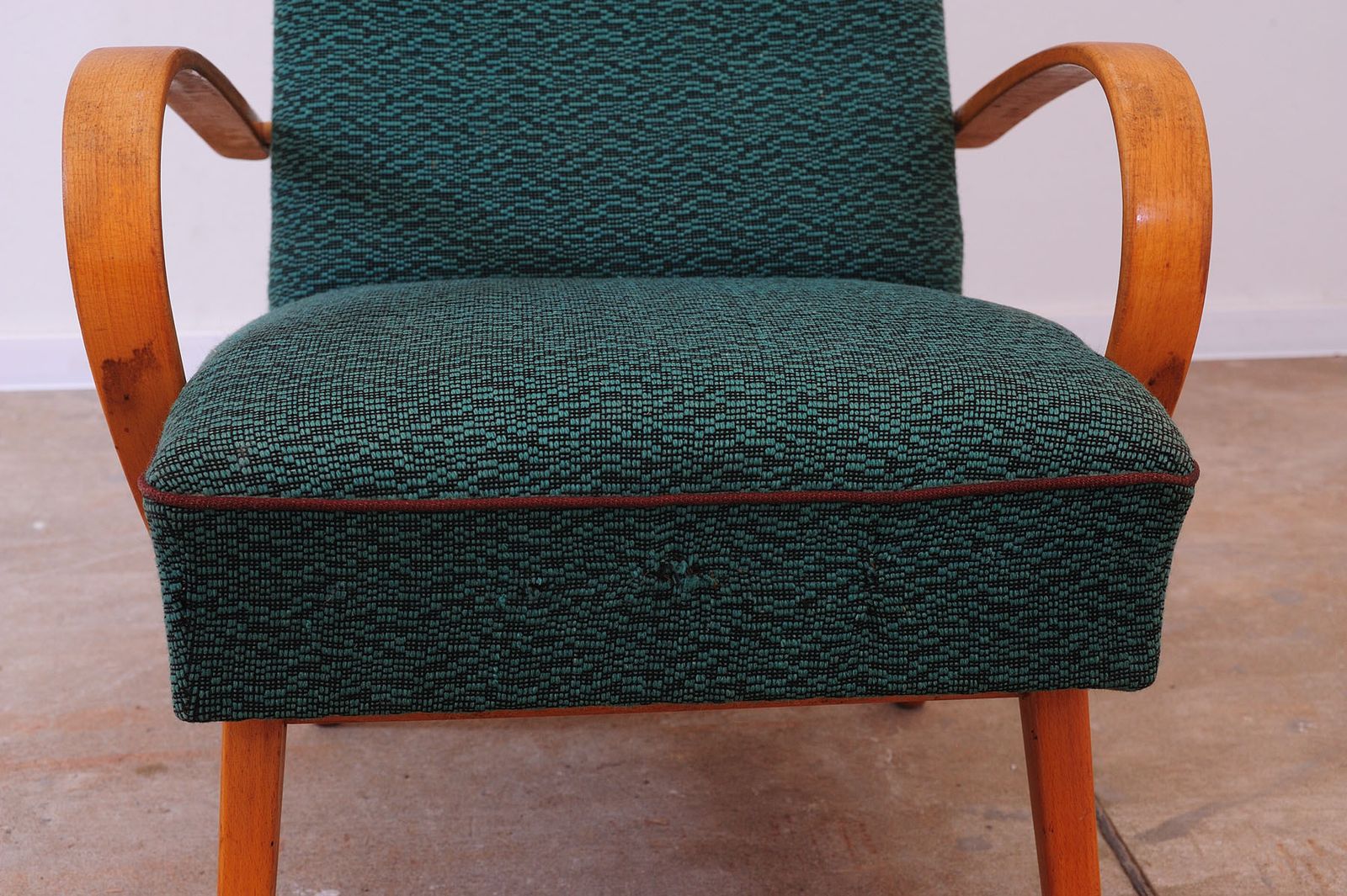 Pair Of Midcentury Bentwood Armchairs By Jaroslav šmídek, 1960´S photo vintage