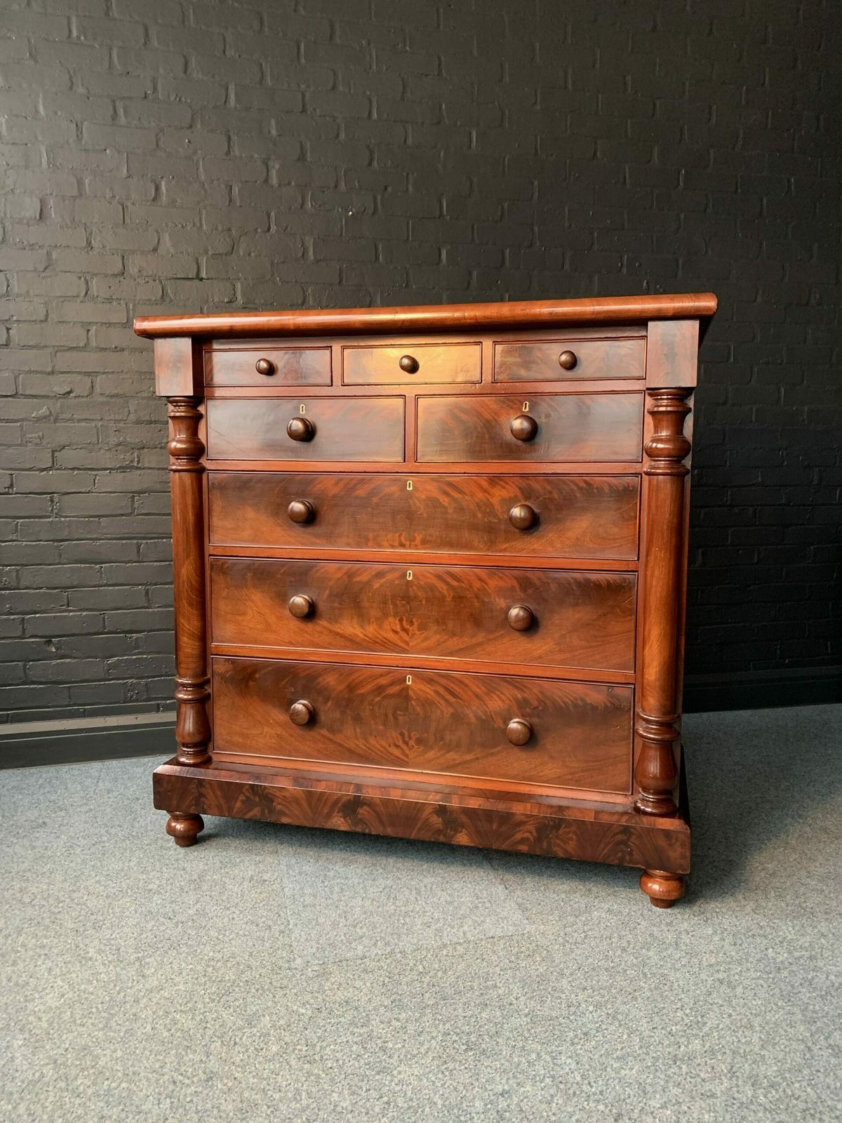 19th Century Chest Of Drawers By R H And J Simpson