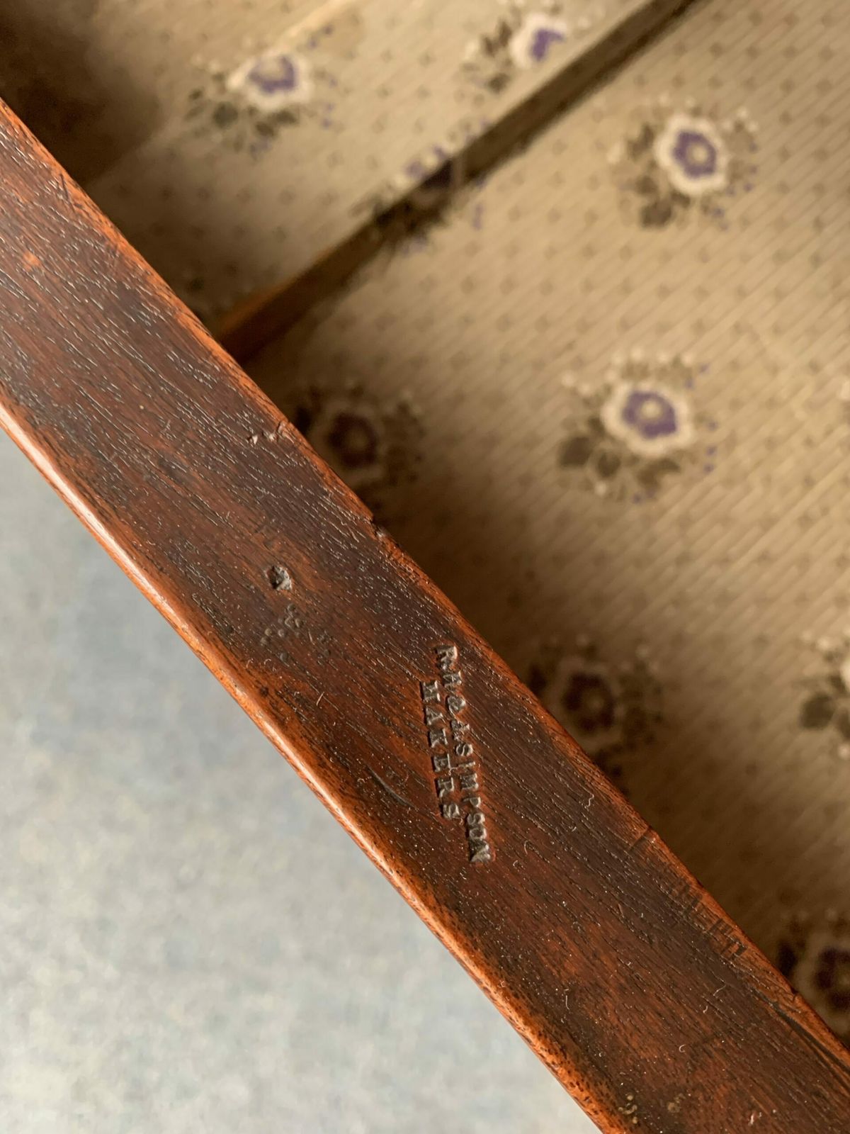 Furniture 19th Century Chest Of Drawers By R H And J Simpson photo