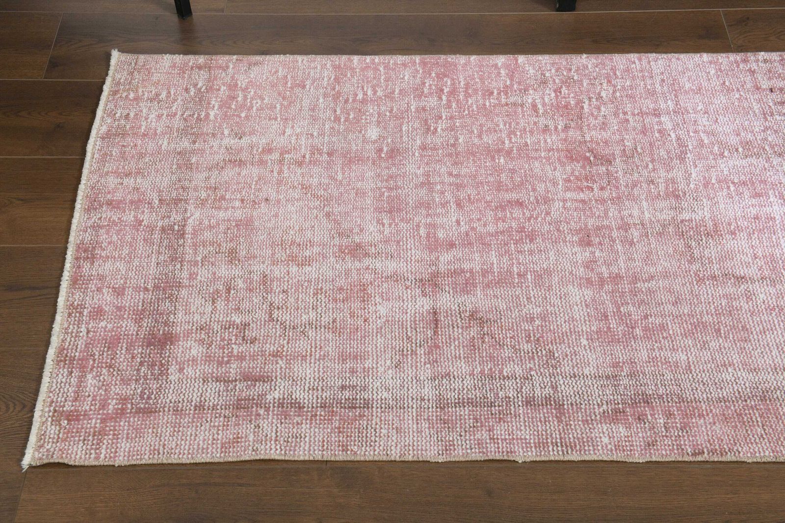 3x8 Hand Knotted Vintage Turkish Oushak Runner, Wool Carpet, Kitchen Hallway Rug, One Of A Kind, Anatolian, Boho Decor, Shabby Chic, Rugs photo buy