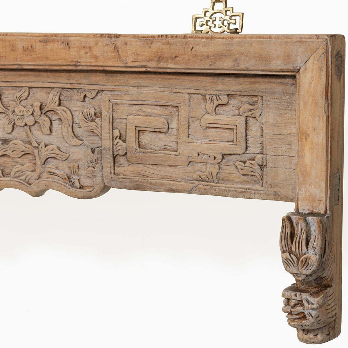 Antique Door Lintel With Relief Carvings photo furniture