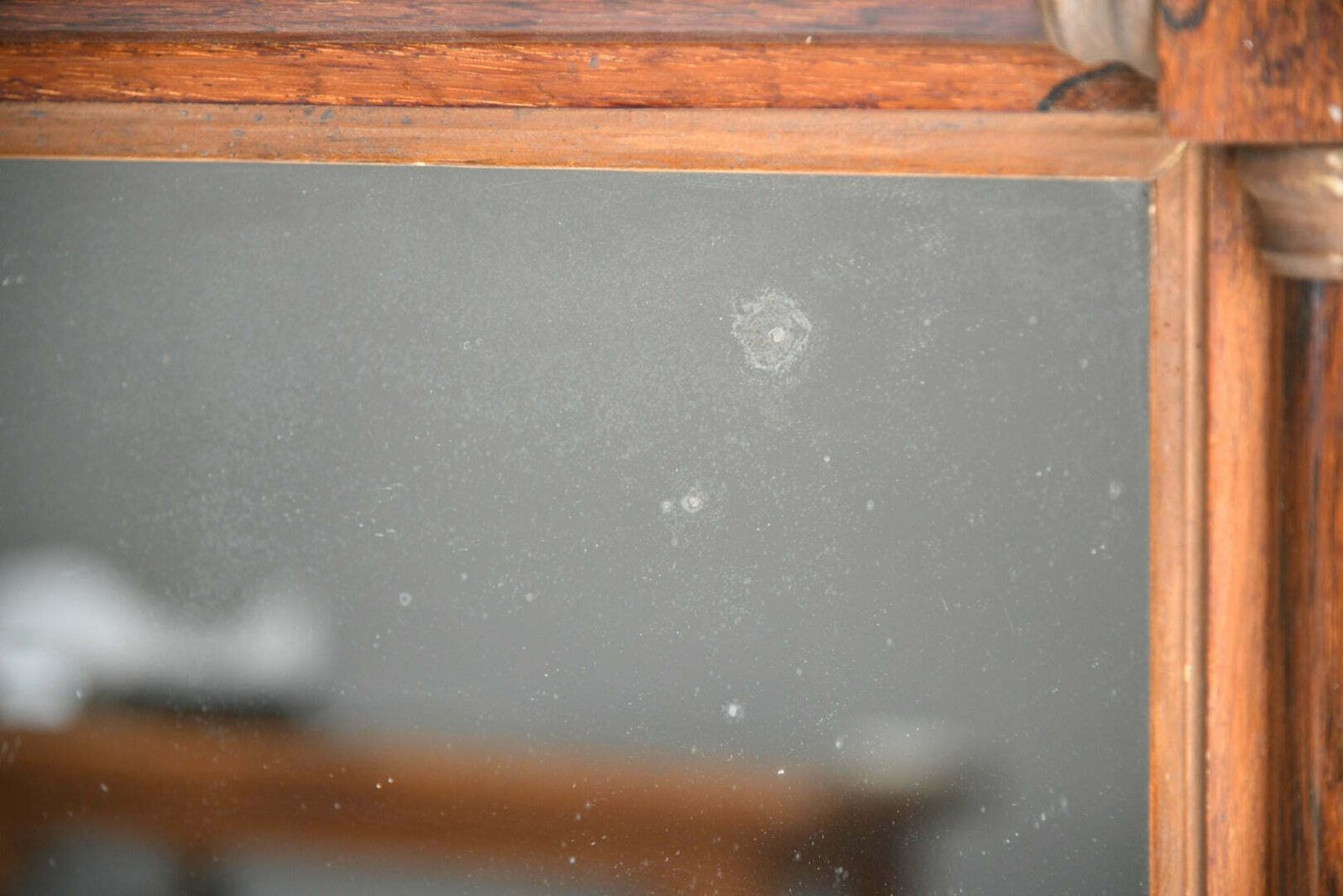 Antique Rosewood Overmantle Mirror photo buy