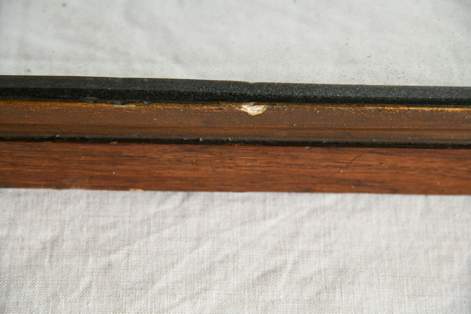 photo furniture Antique Rosewood Overmantle Mirror