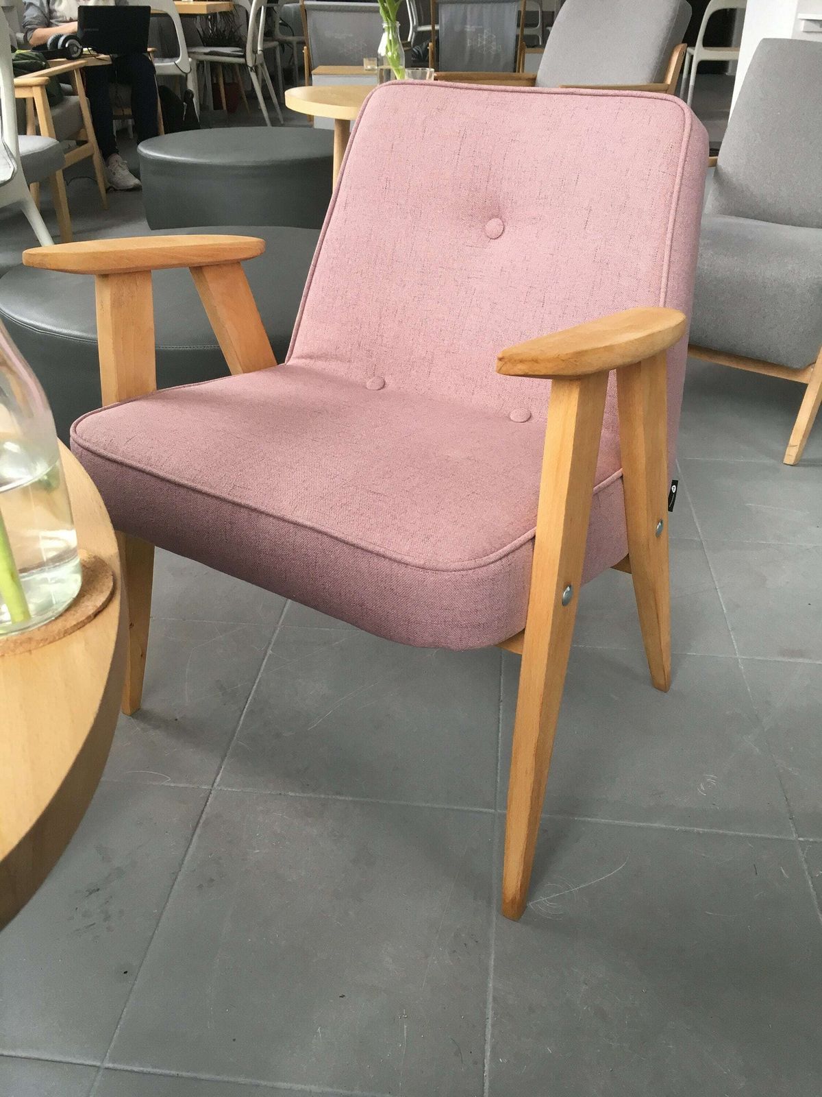 Original Vintage Polish 366 Chair From Mid Century. Personalization!