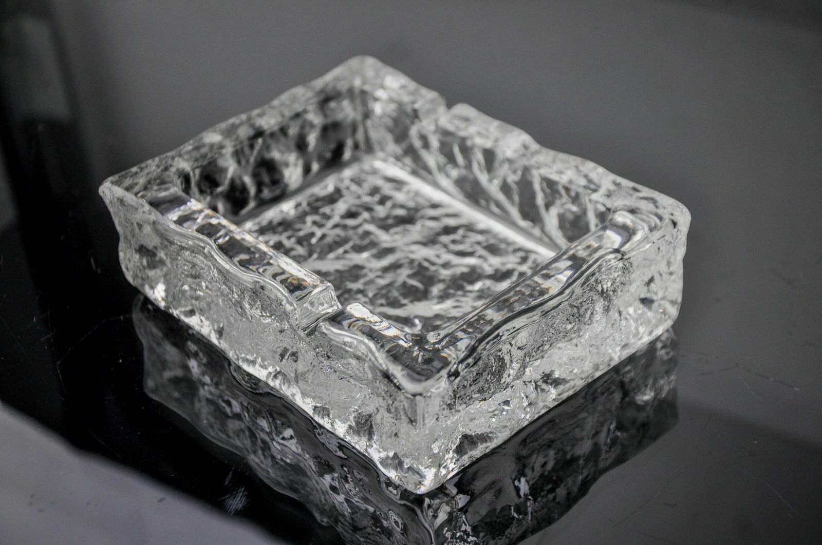 Ice Ashtray By Antonio Imperatore, Murano Glass, Italy, 1970 photo 504.0