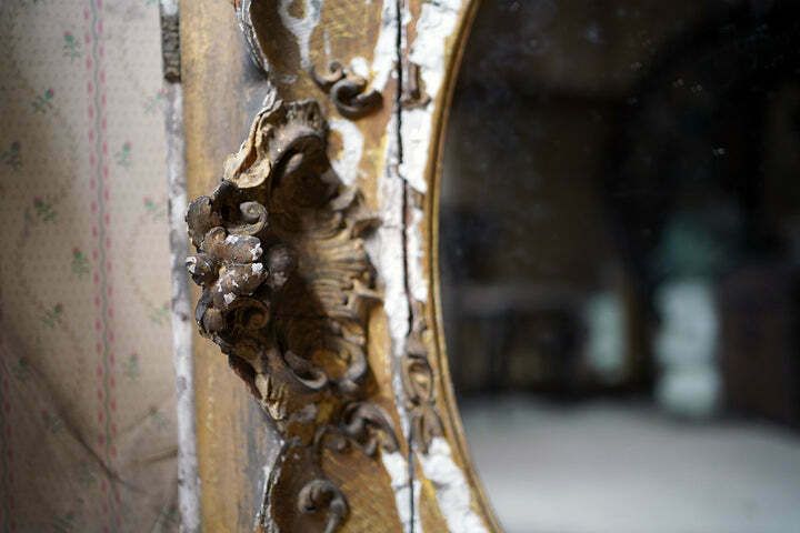 A Large Early Victorian Giltwood Wall Mirror C.1840 60 photo buy