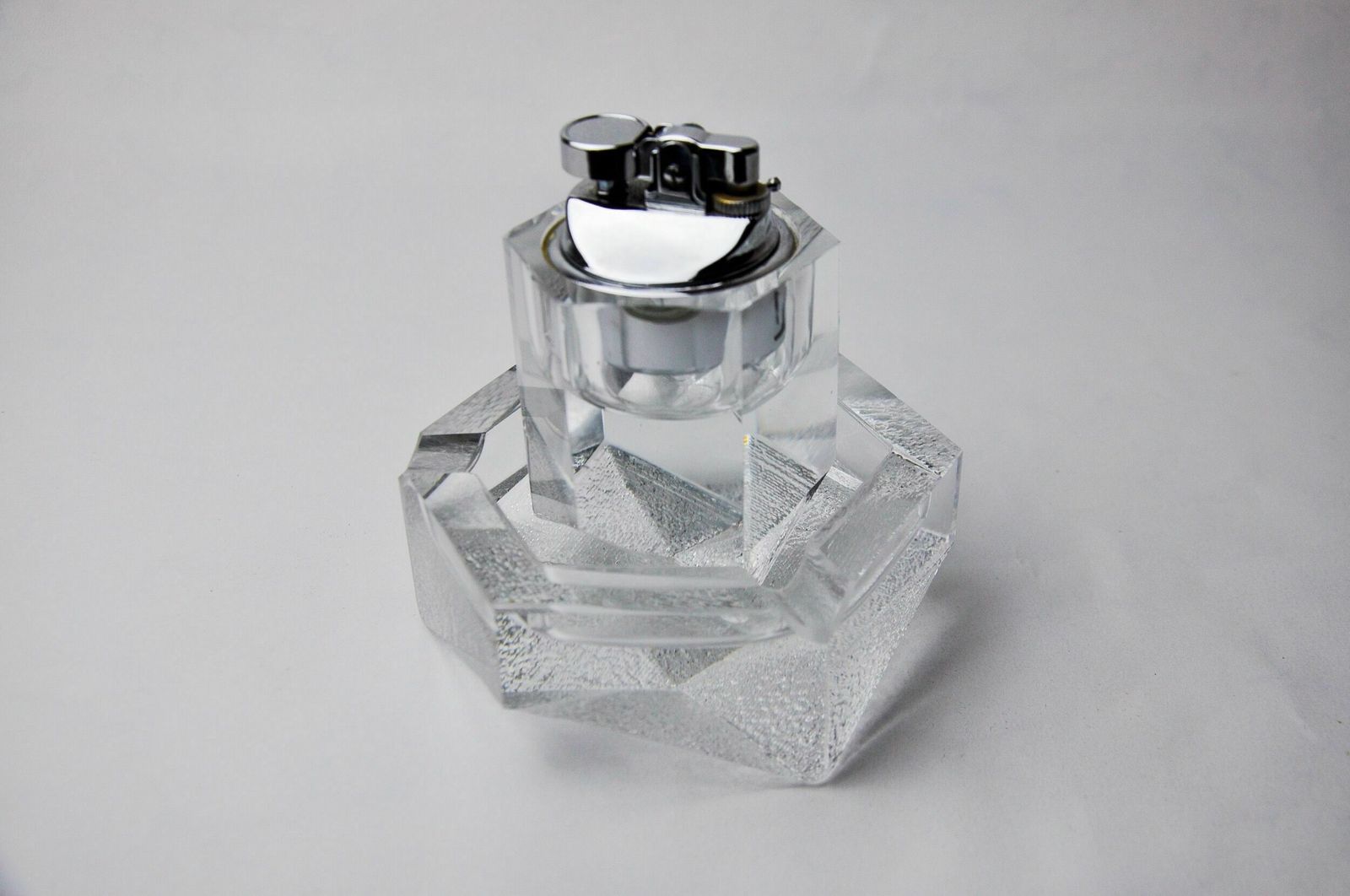 Lighter And Ashtray By Antonio Imperatore, Murano Glass, Italy, 1970 photo 839.0