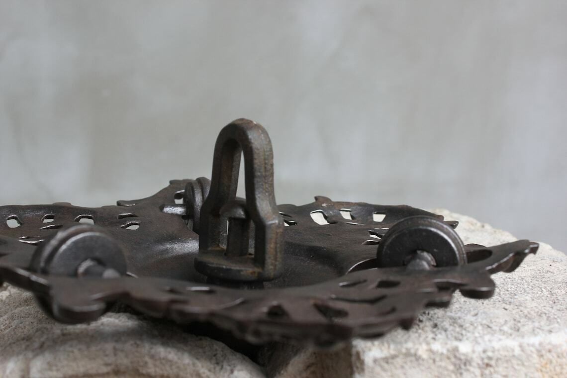 Antique Cast Iron Pendant Pulley System Perfect Spare Part For Oil Lamp Victorian Style Ceiling Light photo buy