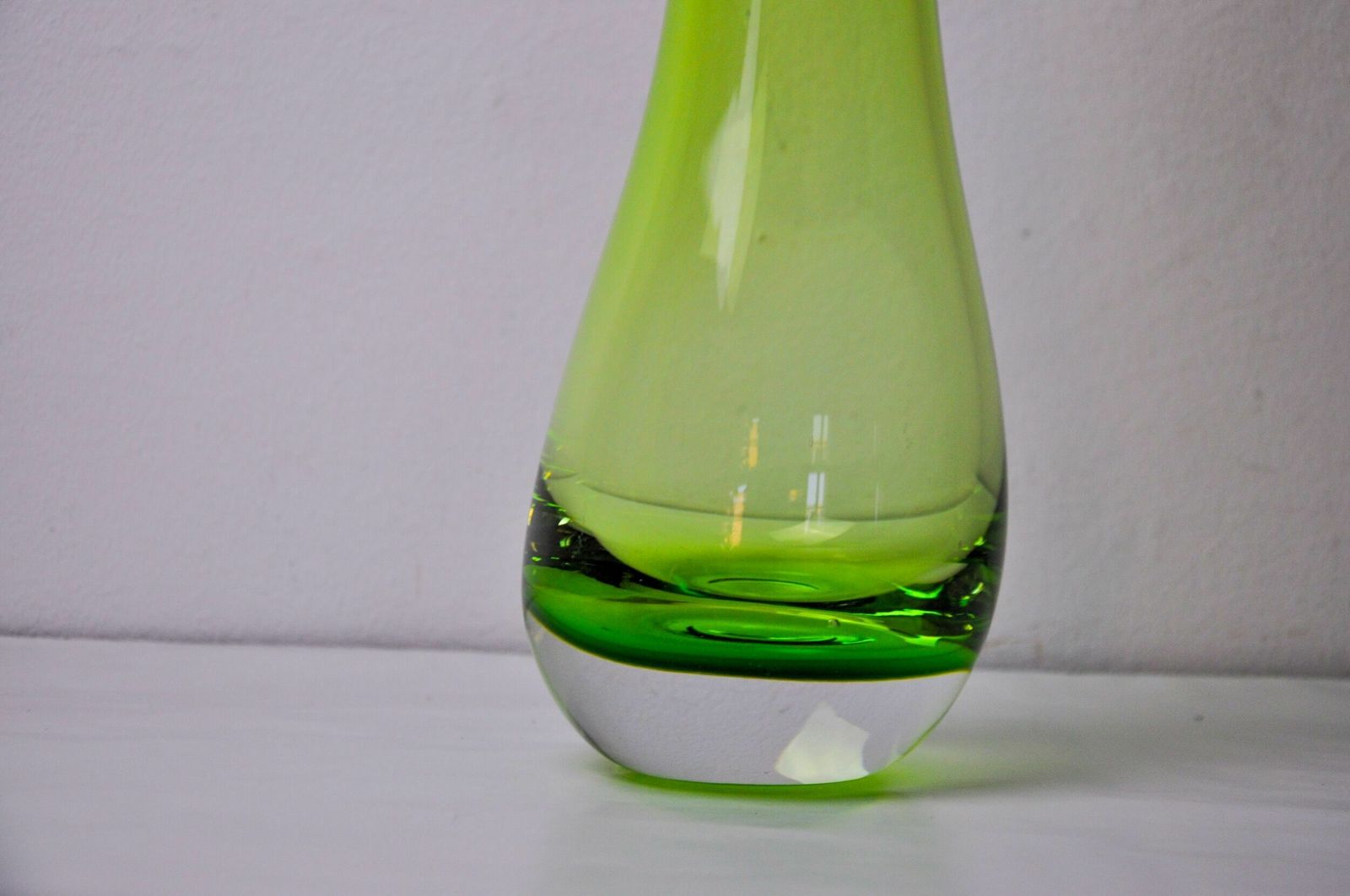 Sommerso Green Xl Vase By Seguso, Italy, 1970 photo vinterior