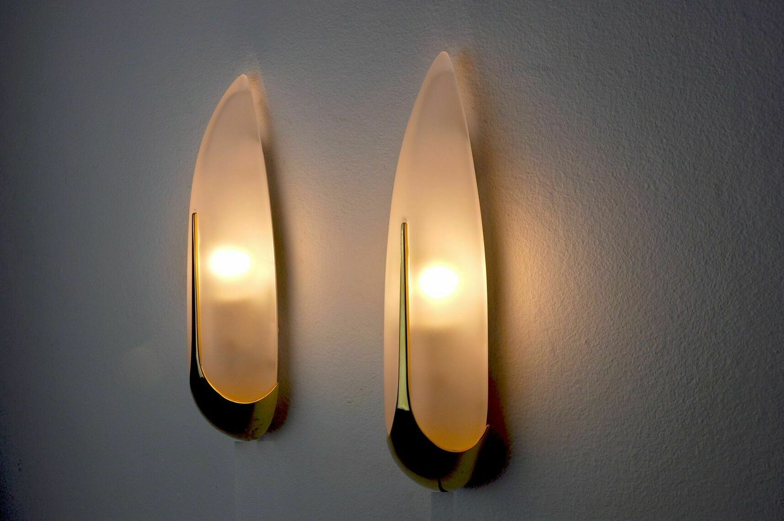 Pair Of "Ears Of Corn" Sconces Idearte Spain 1980 photo for sale