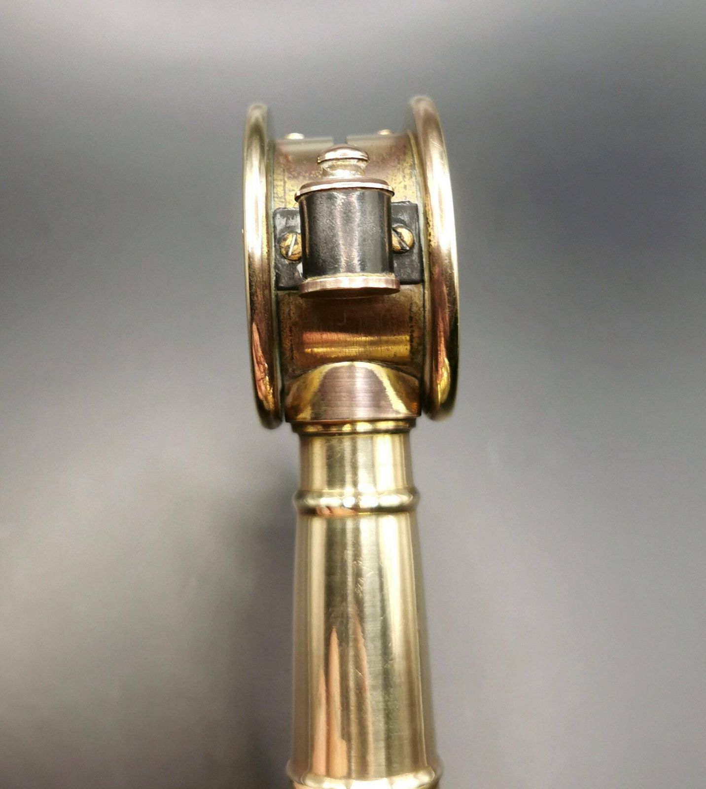 photo furniture Antique Novelty Cigar Cutter, Ships Engine Room Telegraph, Nautical