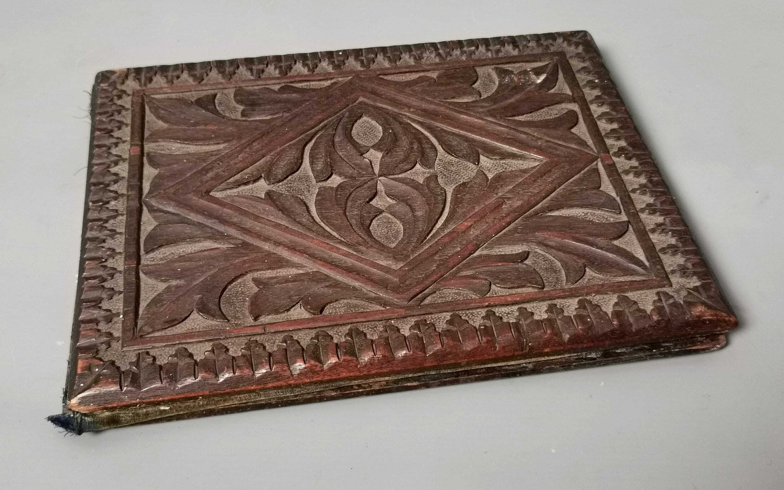 Antique Arts And Crafts Document Folder, Ink Blotter, Case photo Home Decor