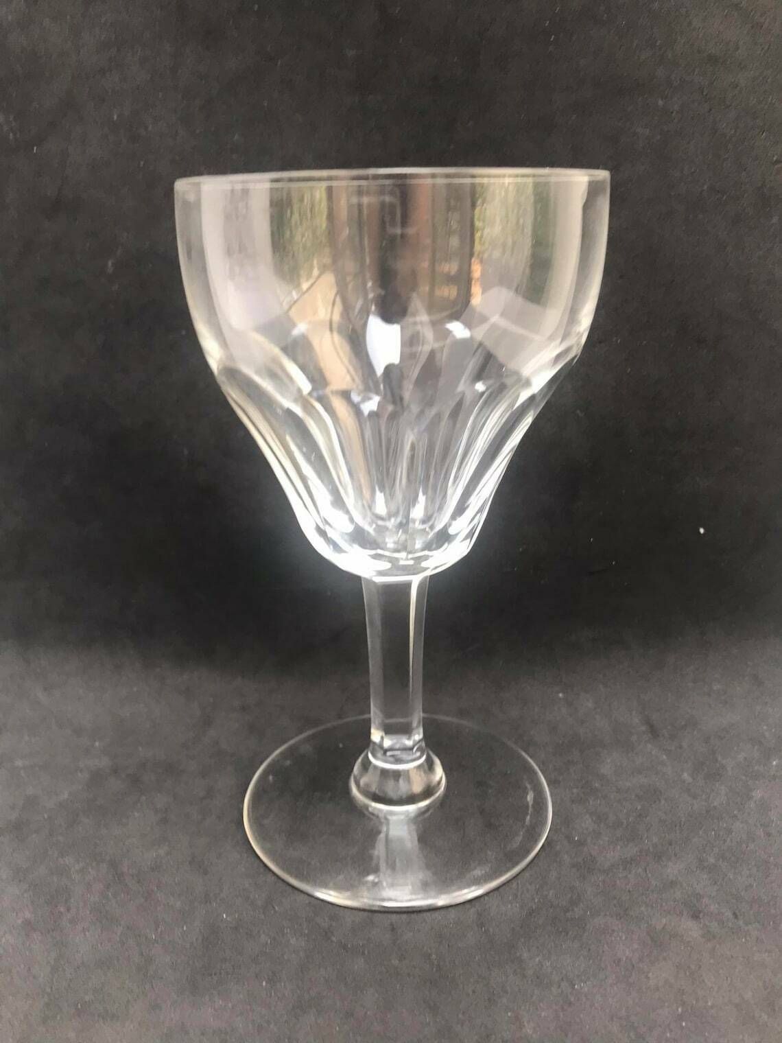 Val Saint Lambert Riviera Clair 1 Wijnglas Coupe Vervangglas Kristal Vintage Cocktail Cadeau Antiek Belgisch photo vinterior