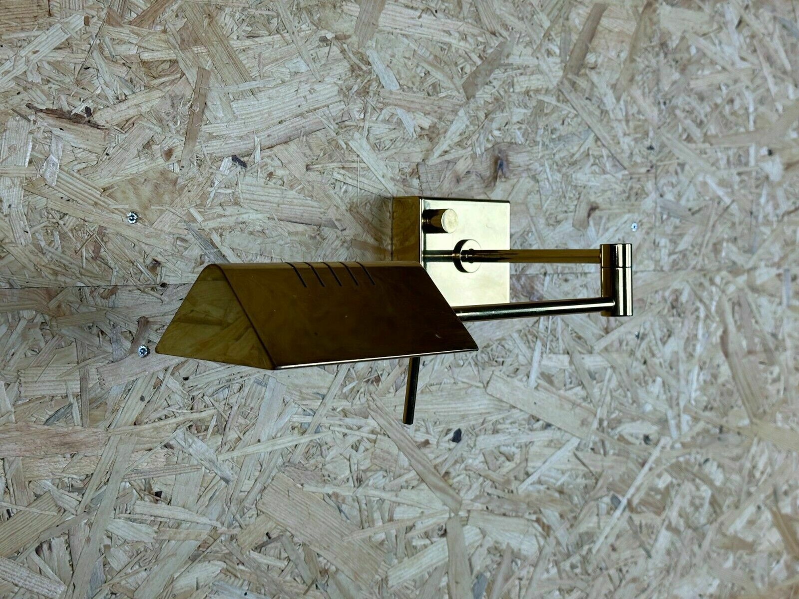 60s 70s Wall Lamp Articulated Lamp Brass Relco Made In Italy Design photo vintage