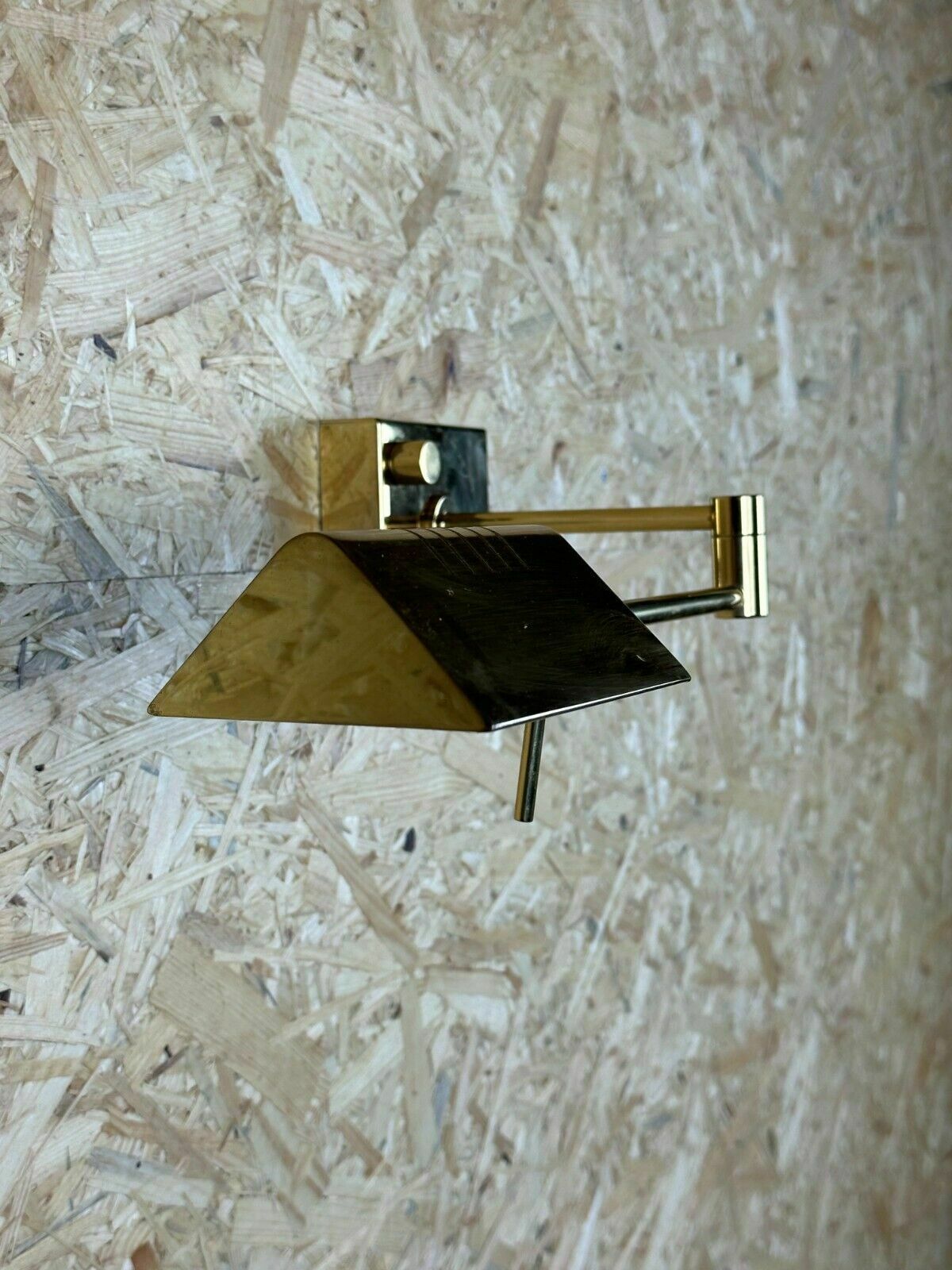 photo for sale 60s 70s Wall Lamp Articulated Lamp Brass Relco Made In Italy Design