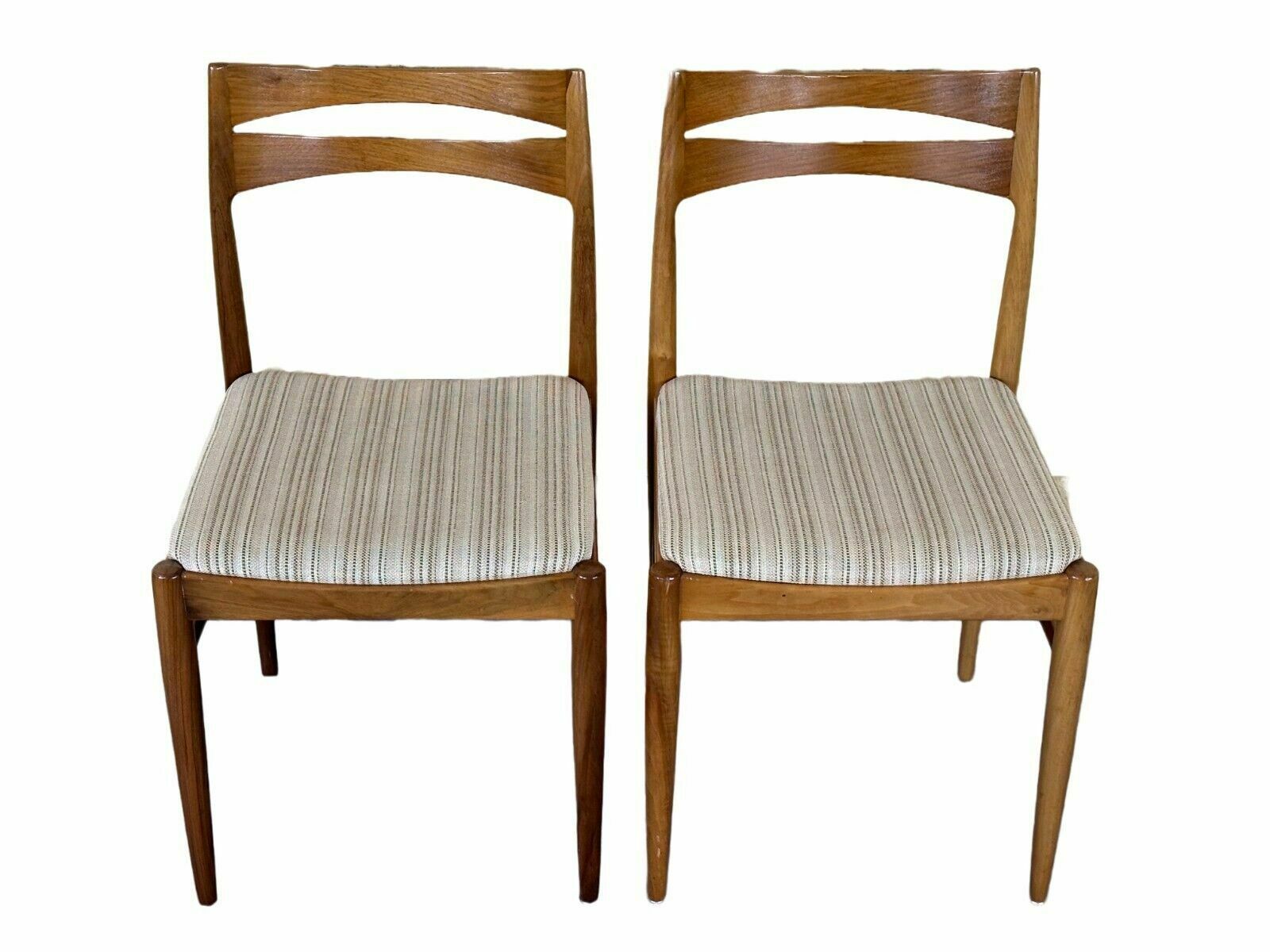 2x 60s 70s Dining Chair Dining Chair Mid Century Danish Modern Design
