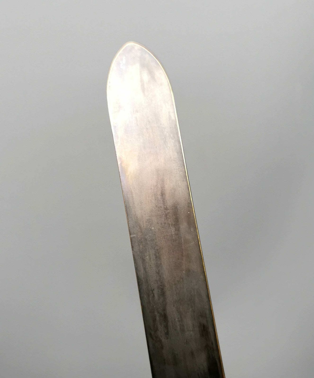 photo furniture Antique Cold Painted Bronze Letter Opener, Bird, Austrian